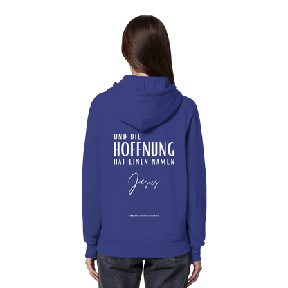 Die Hoffnung hat einen Namen - Jesus - Organic Hoodie