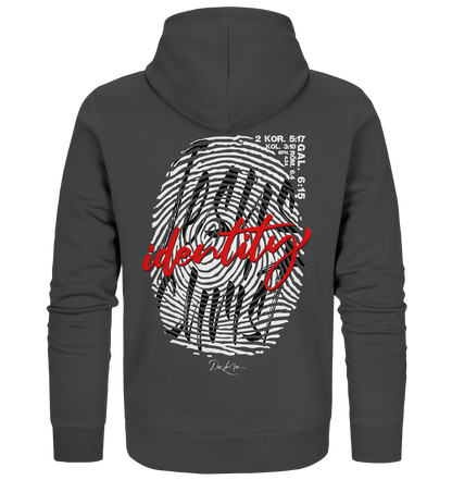 Jesus Christ Identity_Weiß - Organic Zipper