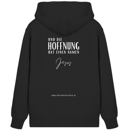 Die Hoffnung hat einen Namen - Jesus - Organic Zipper