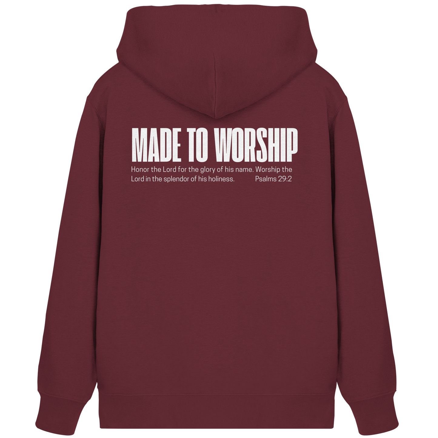 Made to Worship - Organic Zipper