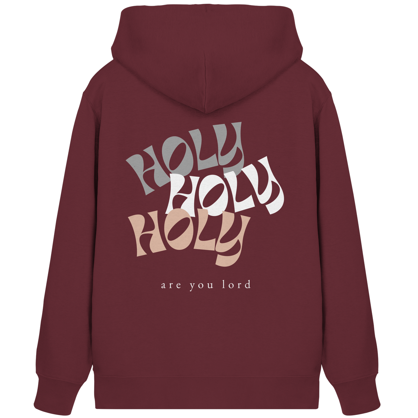 HOLY - are you lord - Organic Zipper