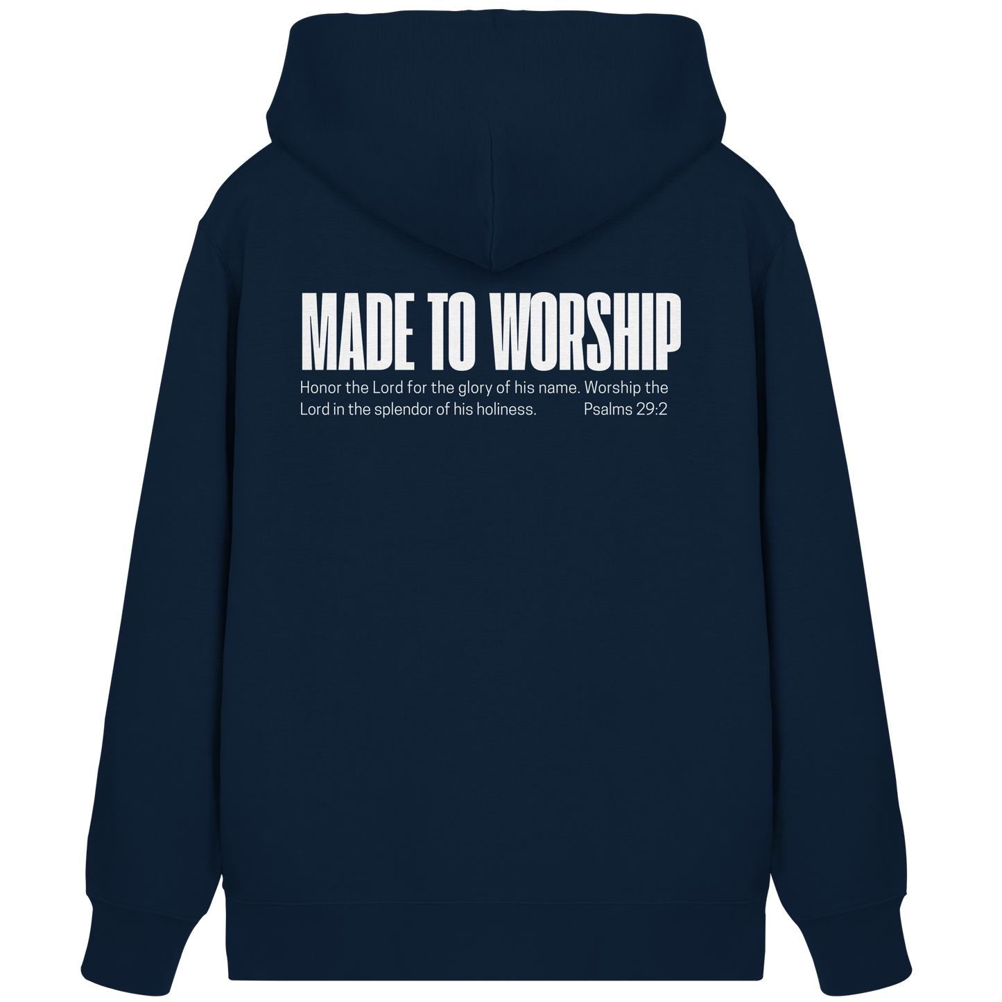 Made to Worship - Organic Zipper