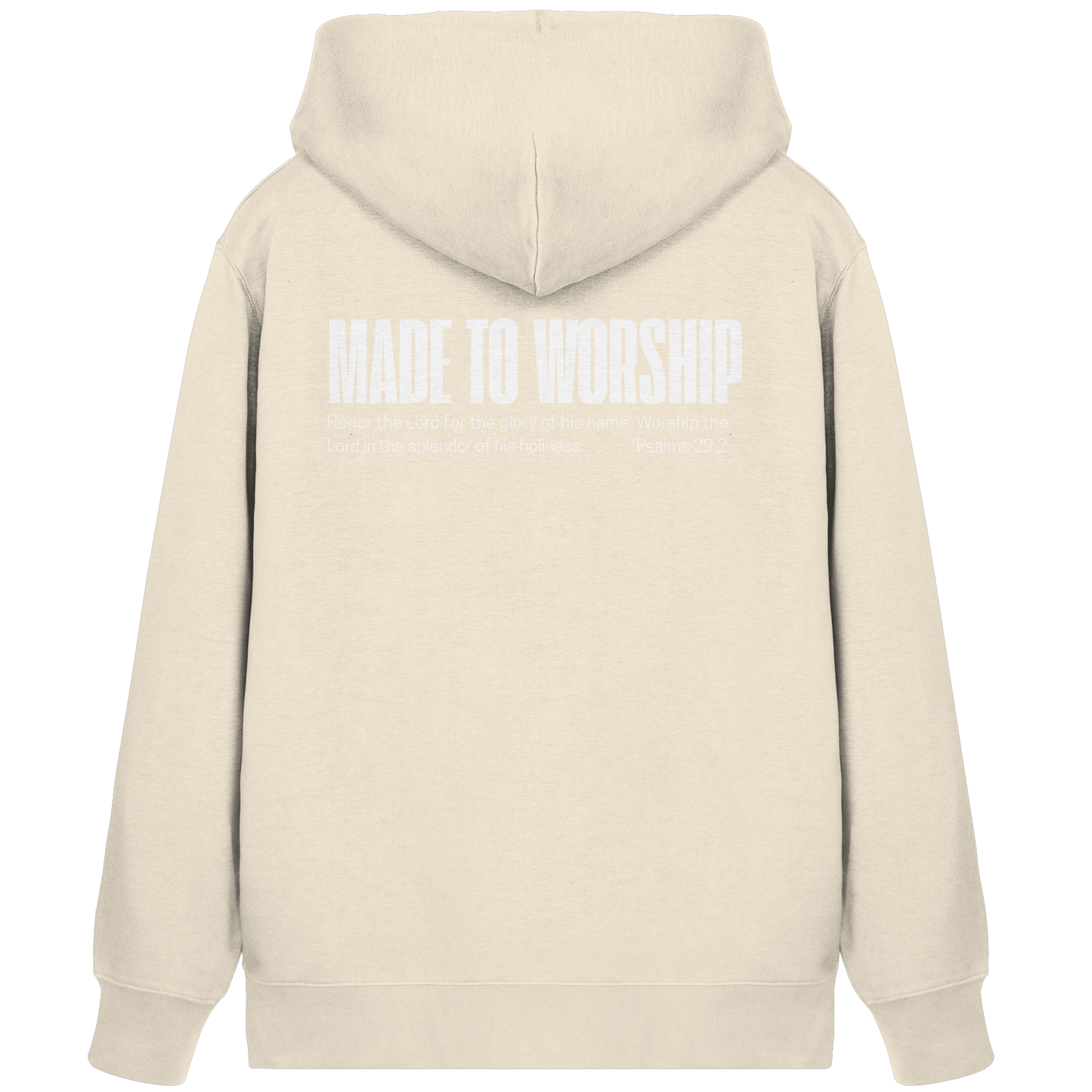 Made to Worship - Organic Zipper