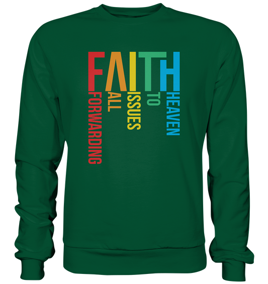 Faith (Abbreviatur) - Basic Sweatshirt