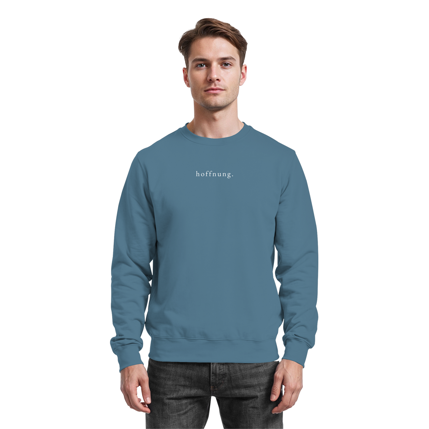 Die Hoffnung hat einen Namen - Jesus - Basic Sweatshirt