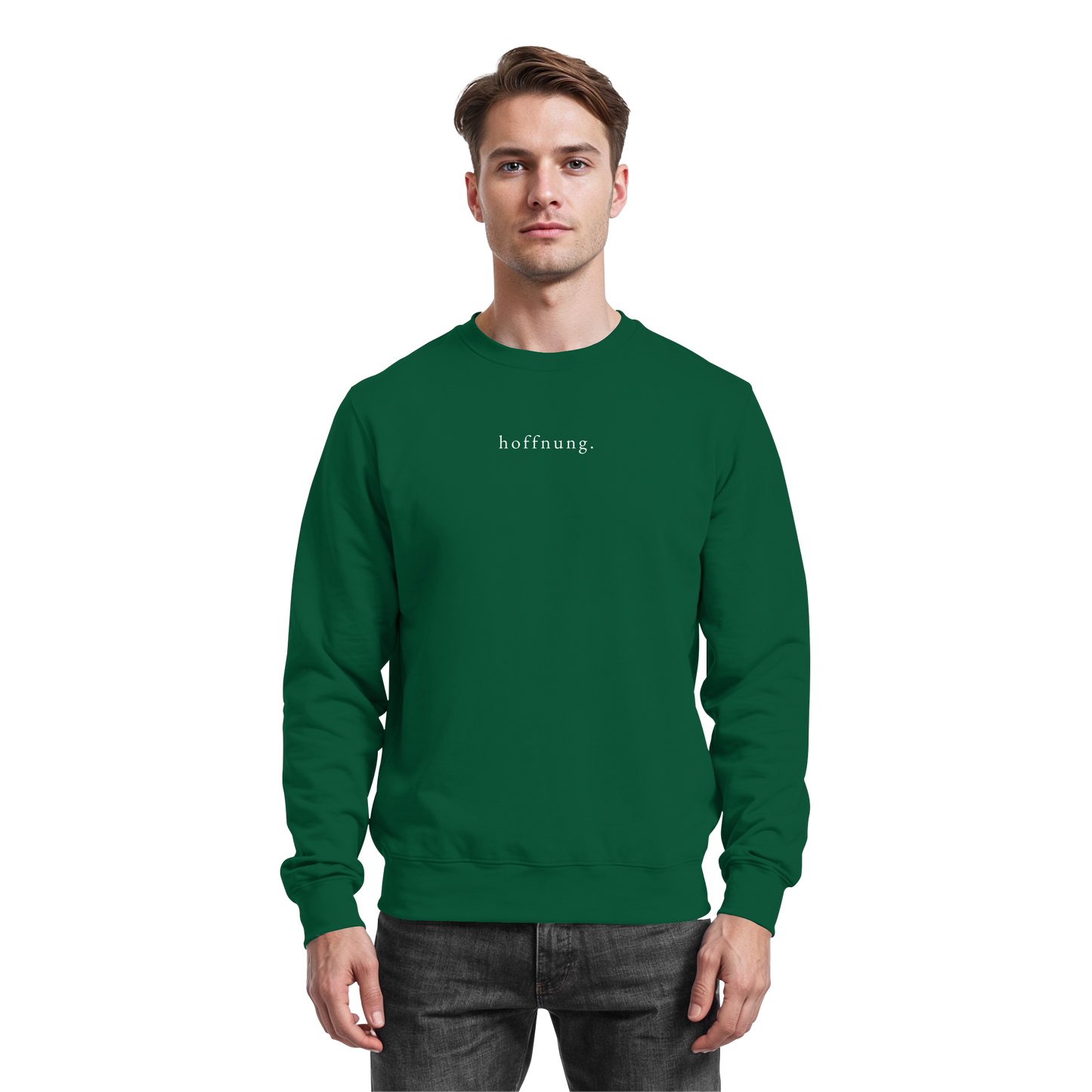 Die Hoffnung hat einen Namen - Jesus - Basic Sweatshirt