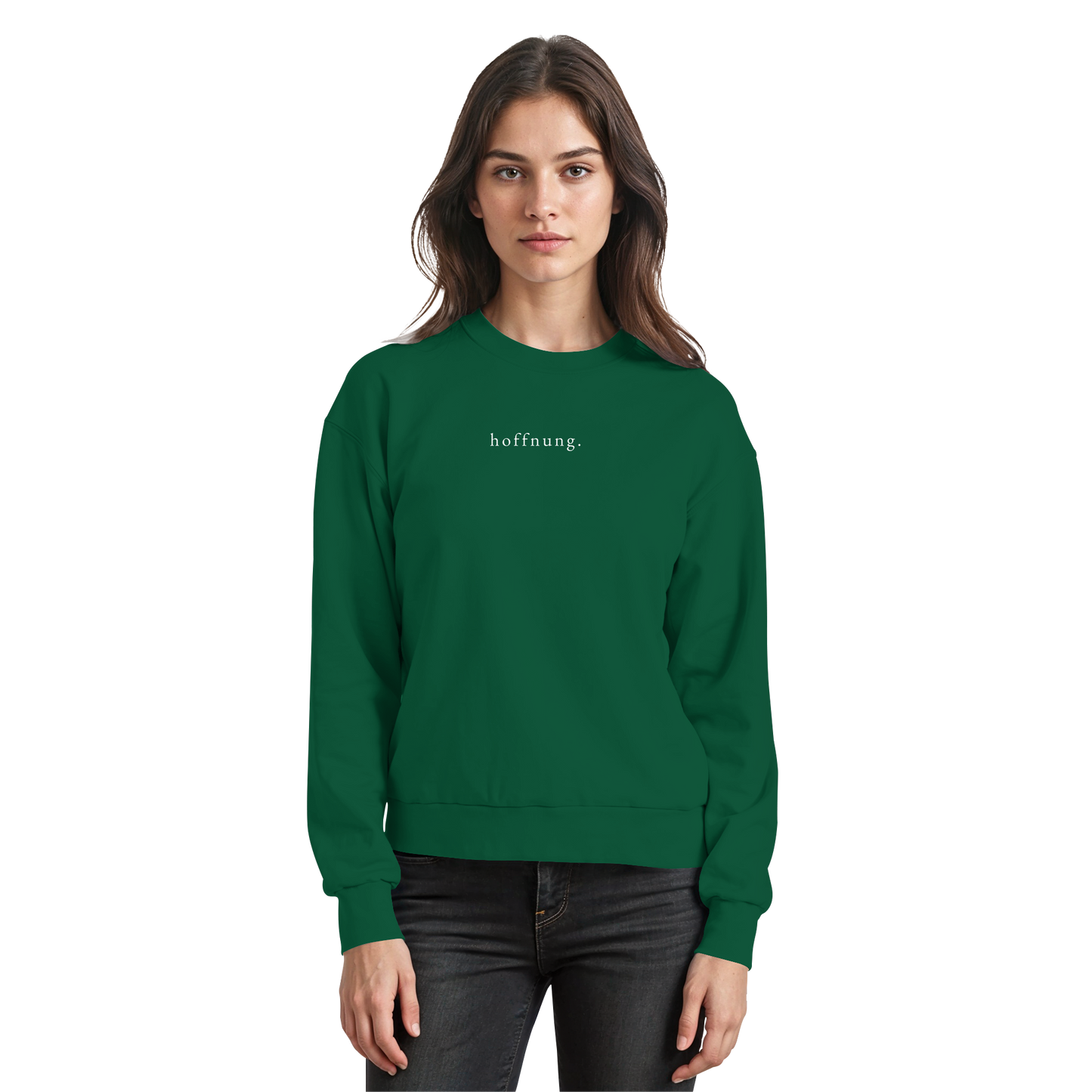Die Hoffnung hat einen Namen - Jesus - Basic Sweatshirt