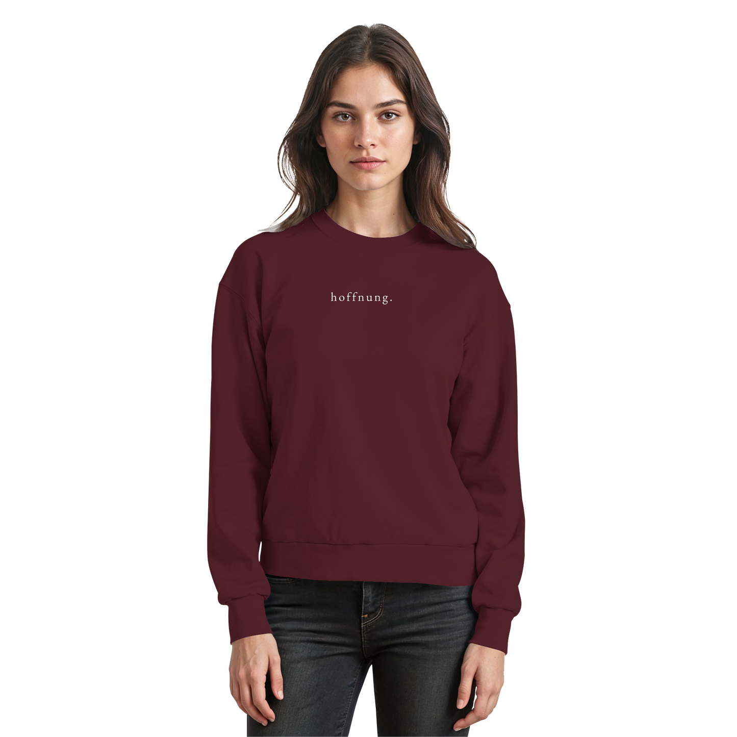 Die Hoffnung hat einen Namen - Jesus - Basic Sweatshirt