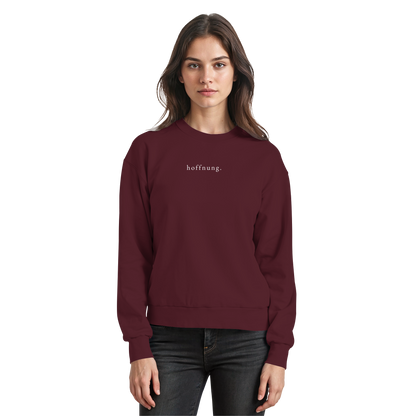 Die Hoffnung hat einen Namen - Jesus - Basic Sweatshirt