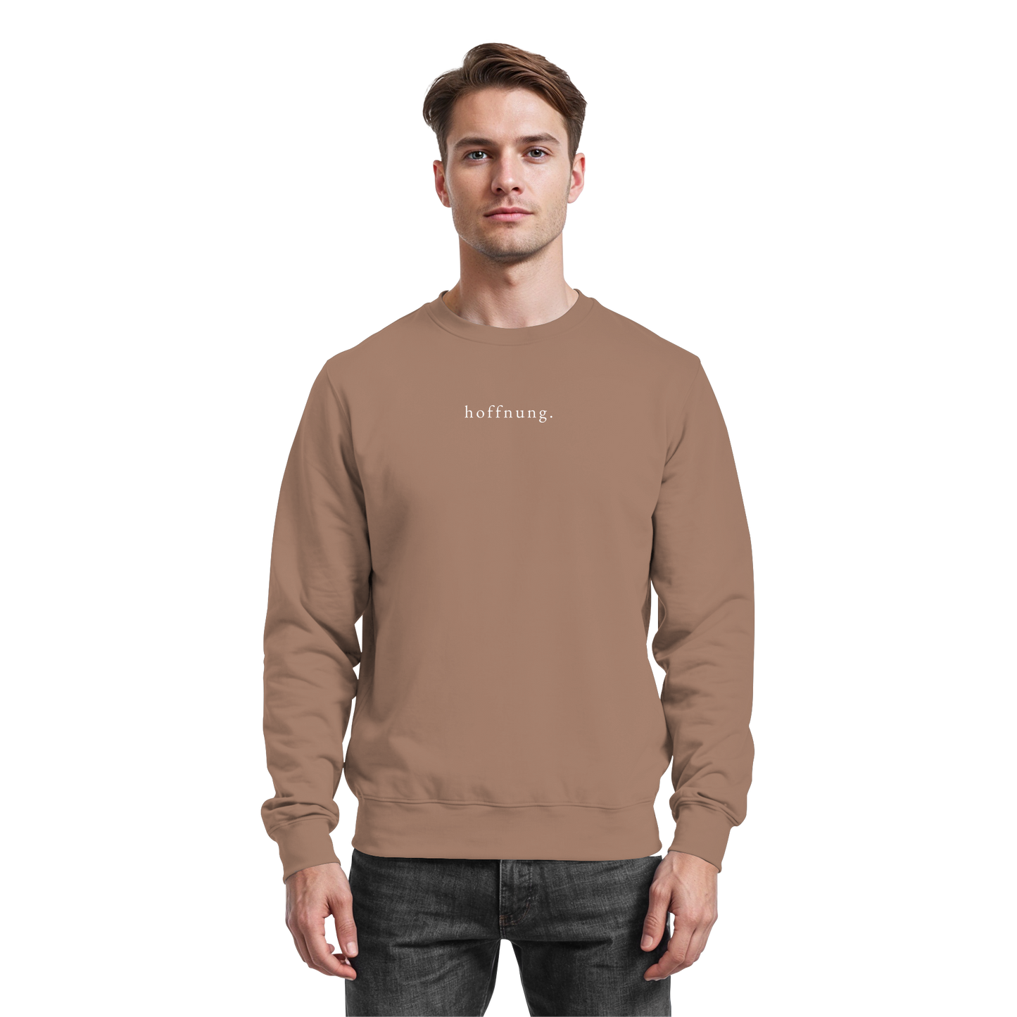Die Hoffnung hat einen Namen - Jesus - Basic Sweatshirt