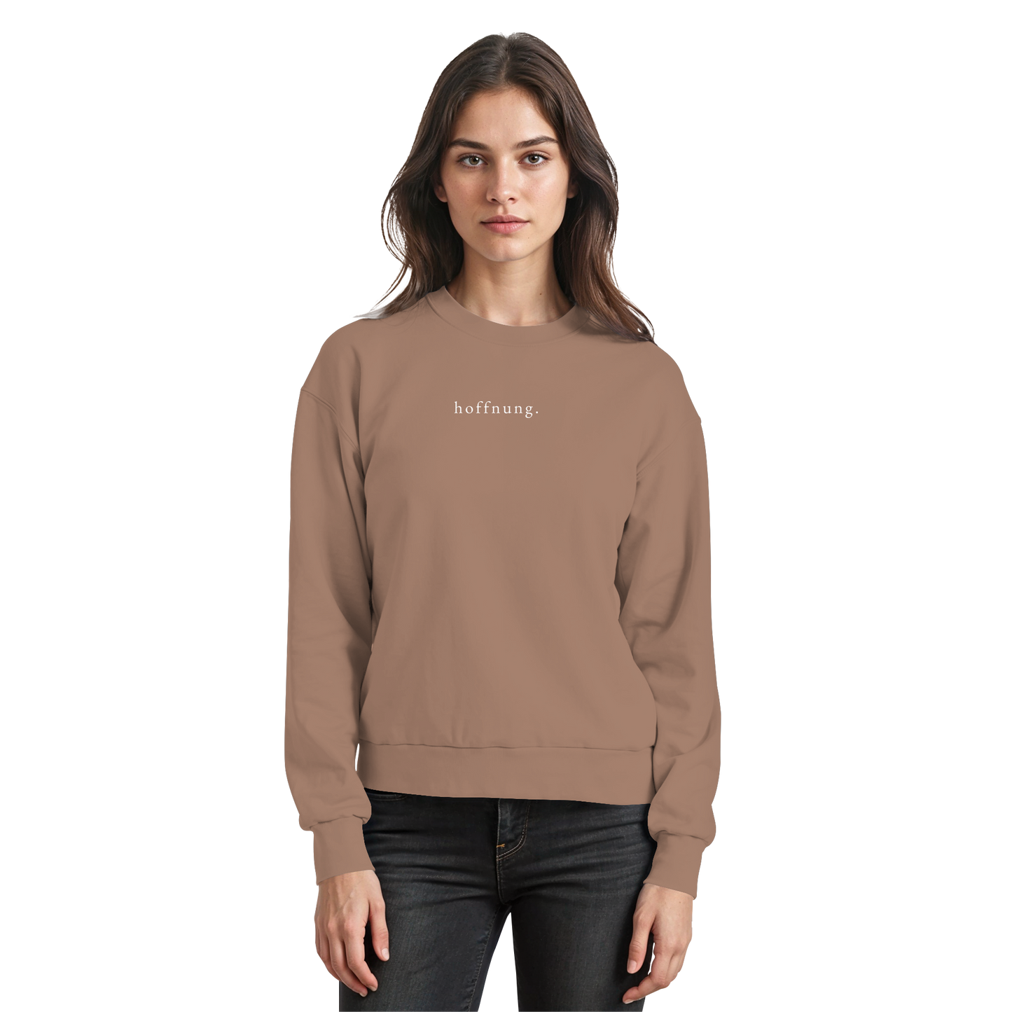 Die Hoffnung hat einen Namen - Jesus - Basic Sweatshirt