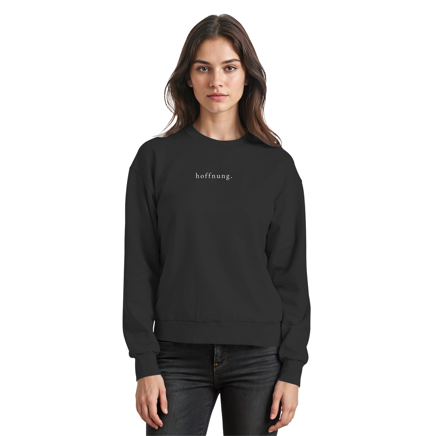 Die Hoffnung hat einen Namen - Jesus - Basic Sweatshirt