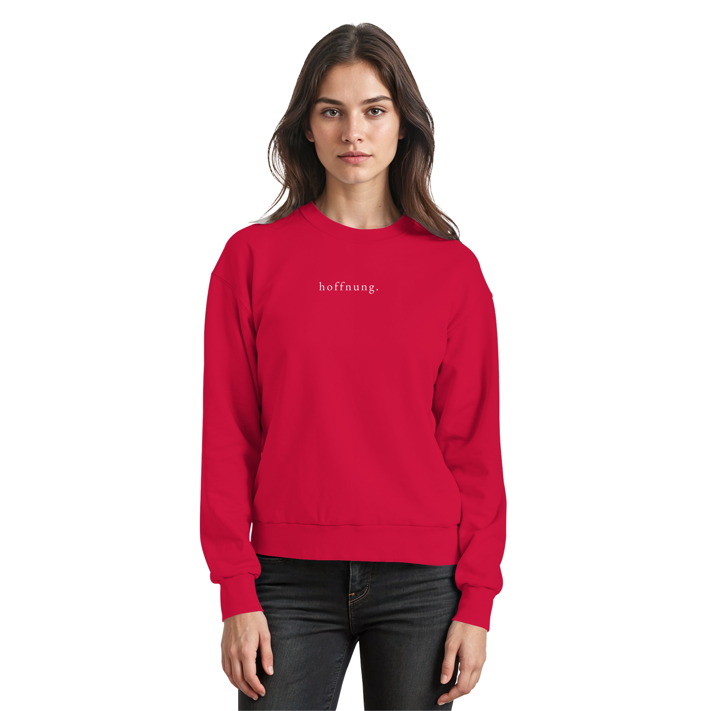 Die Hoffnung hat einen Namen - Jesus - Basic Sweatshirt