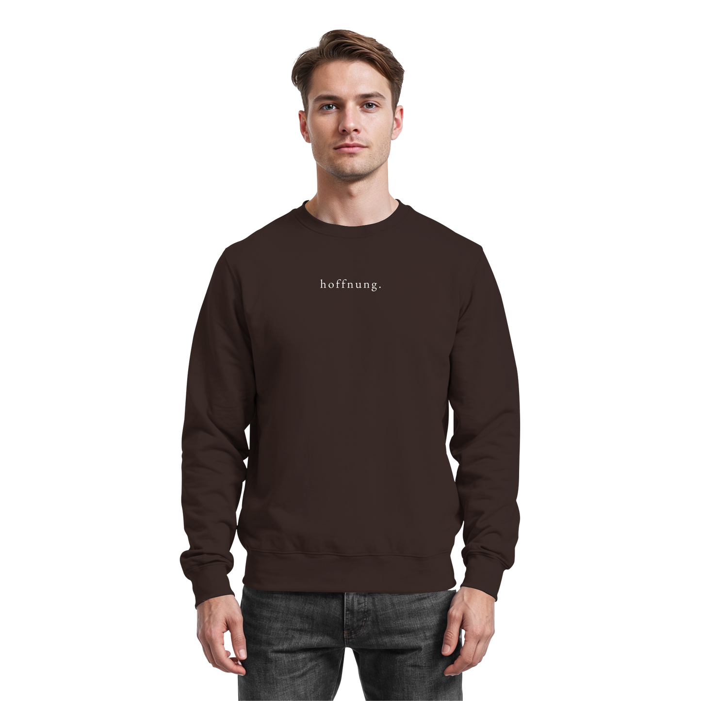 Die Hoffnung hat einen Namen - Jesus - Basic Sweatshirt