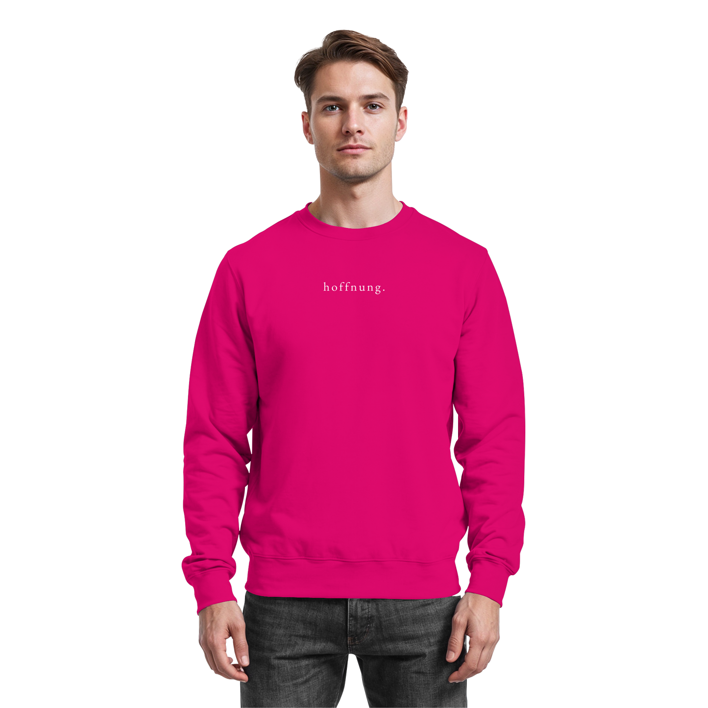 Die Hoffnung hat einen Namen - Jesus - Basic Sweatshirt