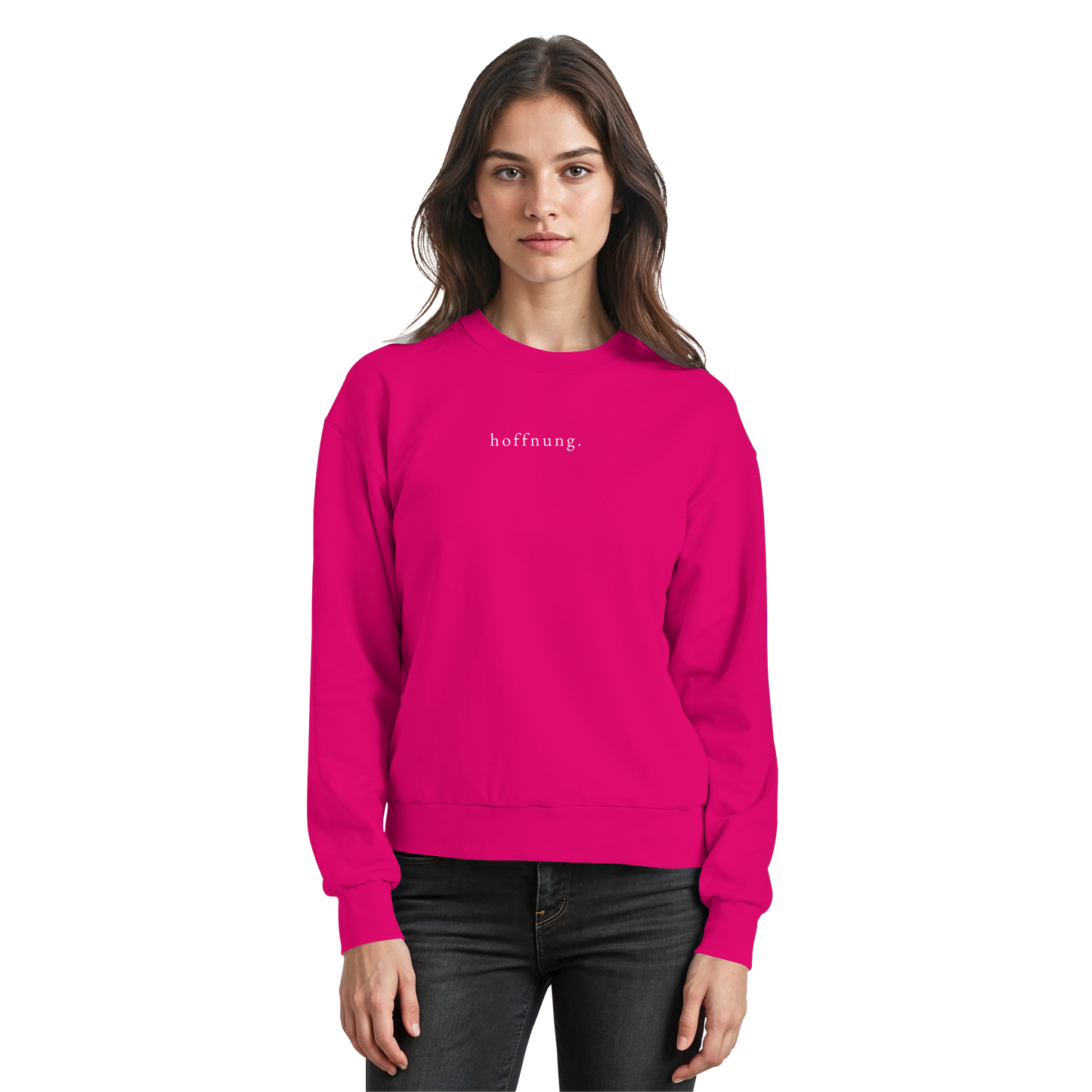 Die Hoffnung hat einen Namen - Jesus - Basic Sweatshirt