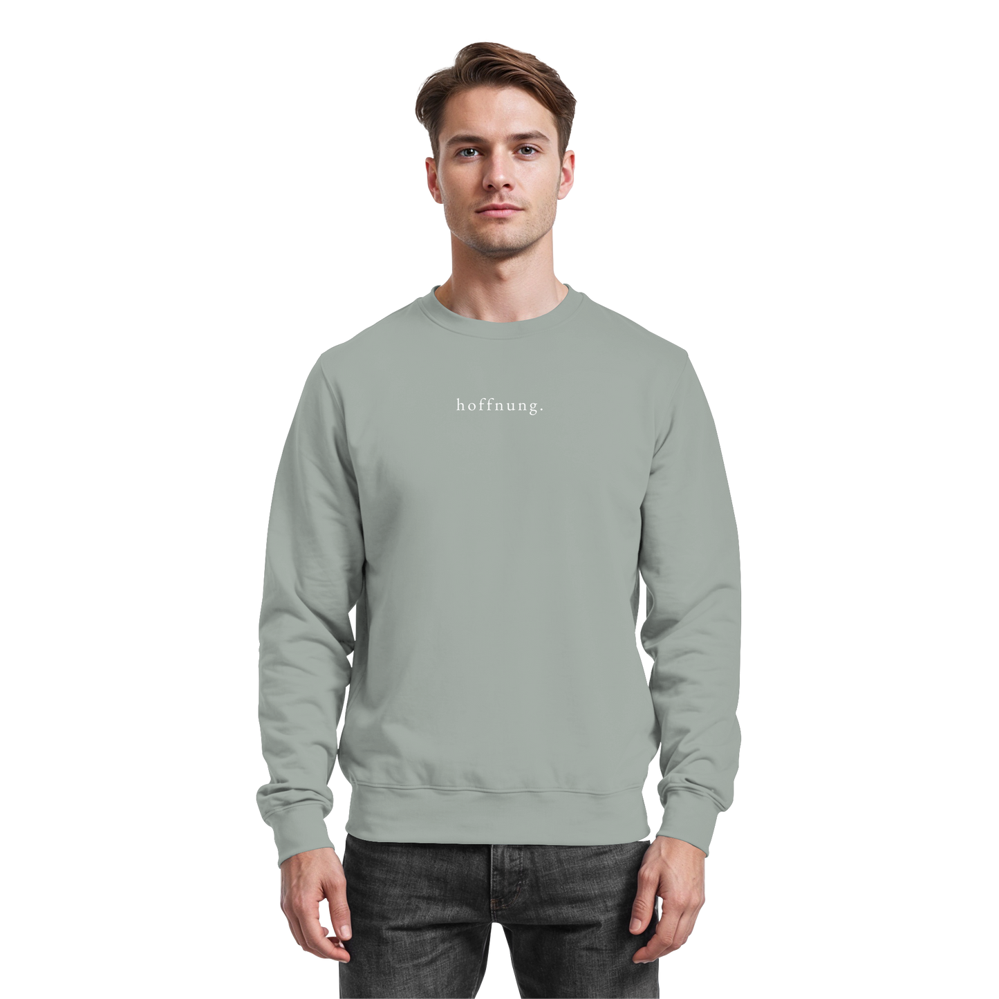 Die Hoffnung hat einen Namen - Jesus - Basic Sweatshirt