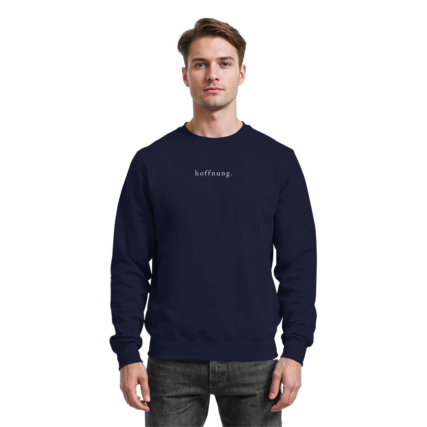 Die Hoffnung hat einen Namen - Jesus - Basic Sweatshirt