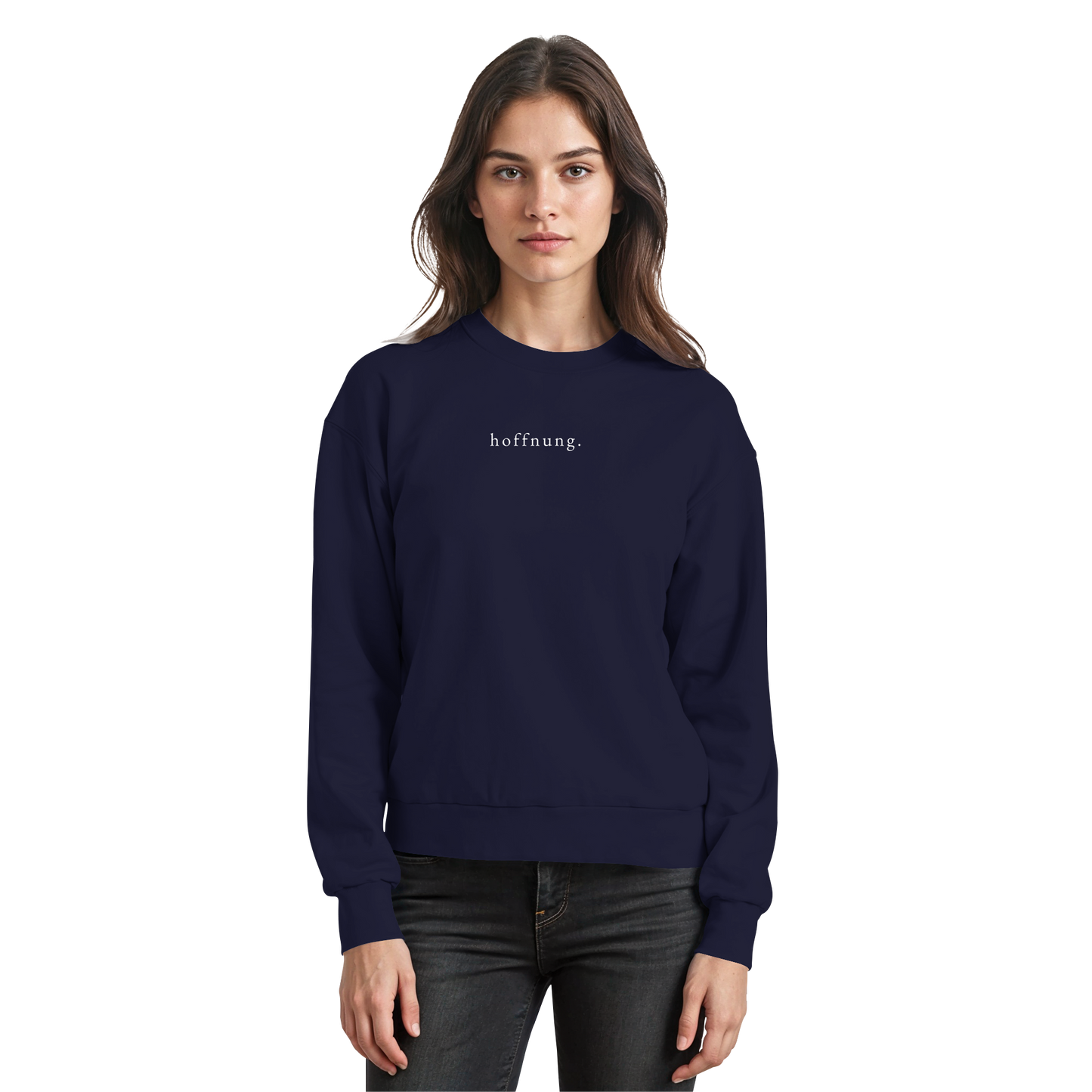 Die Hoffnung hat einen Namen - Jesus - Basic Sweatshirt