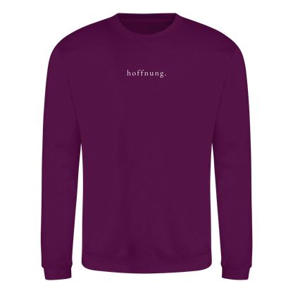 Die Hoffnung hat einen Namen - Jesus - Basic Sweatshirt