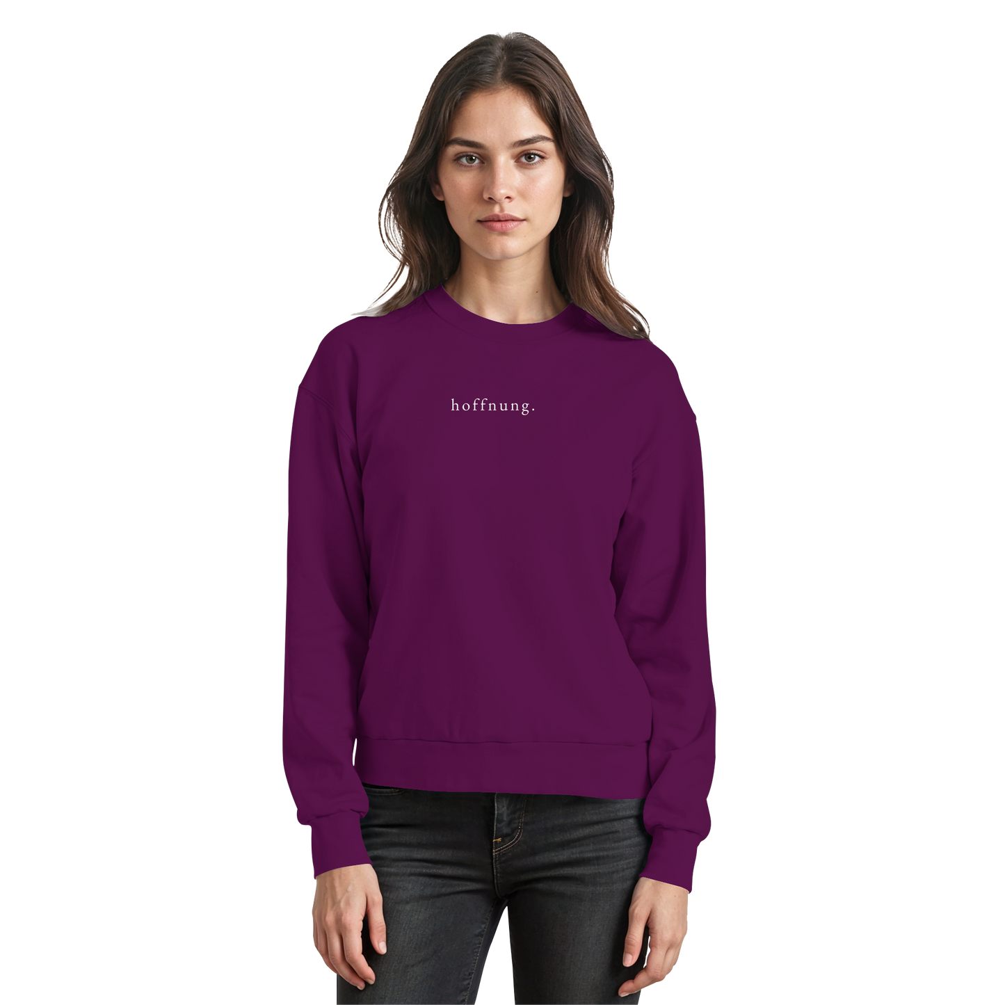 Die Hoffnung hat einen Namen - Jesus - Basic Sweatshirt