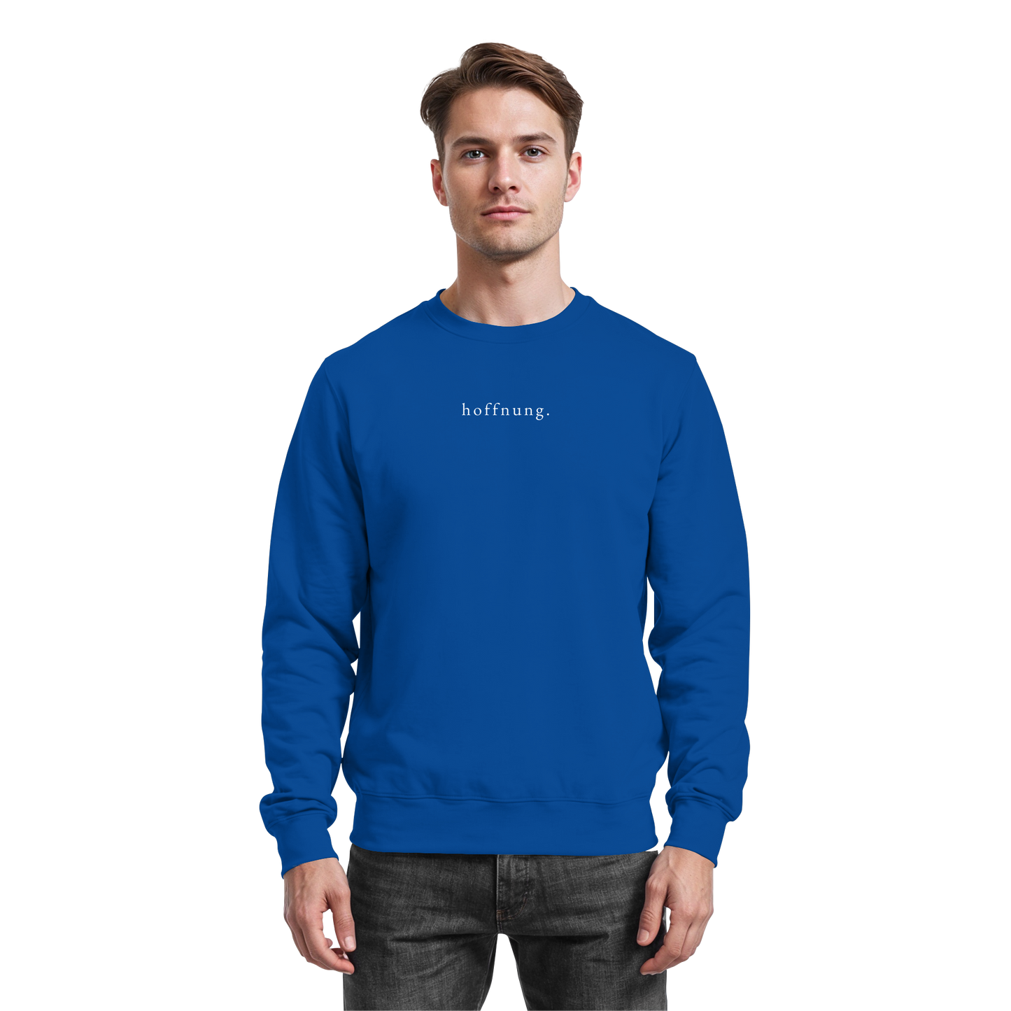 Die Hoffnung hat einen Namen - Jesus - Basic Sweatshirt