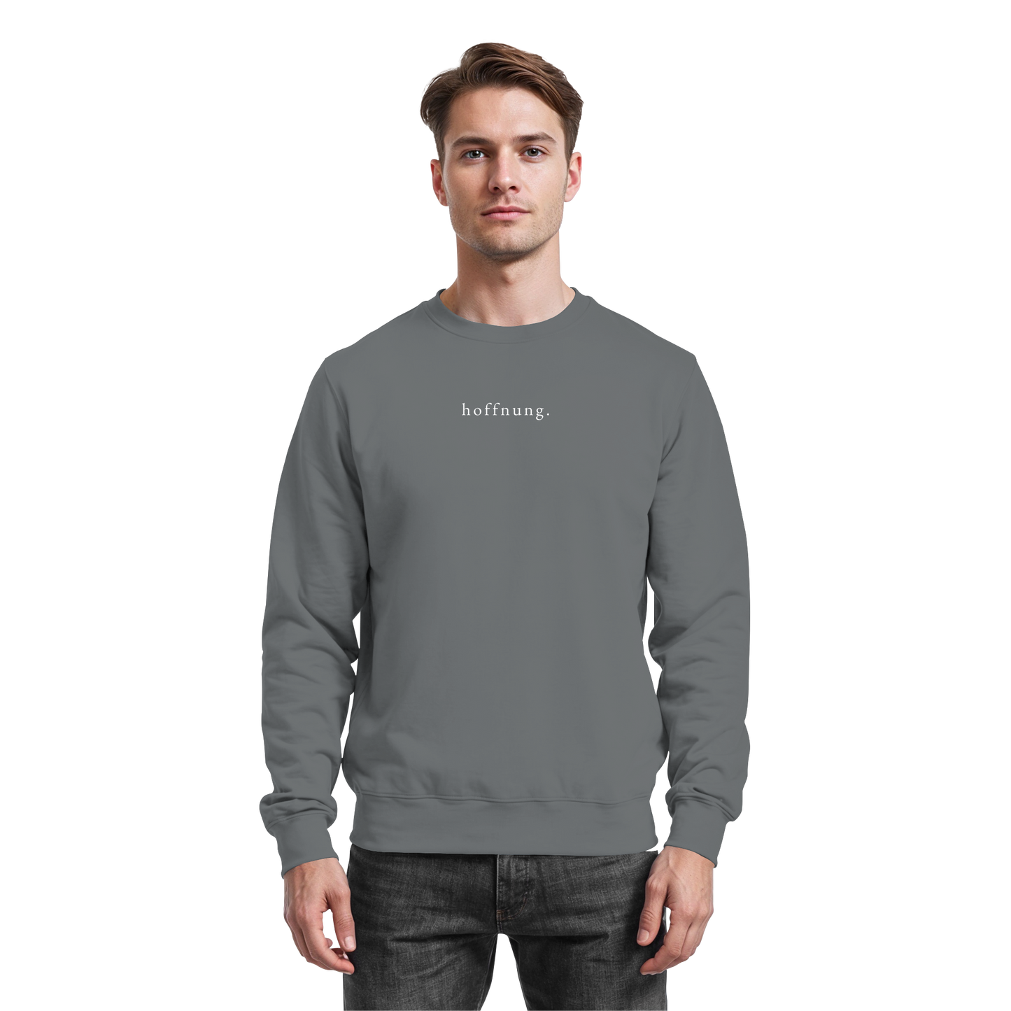 Die Hoffnung hat einen Namen - Jesus - Basic Sweatshirt