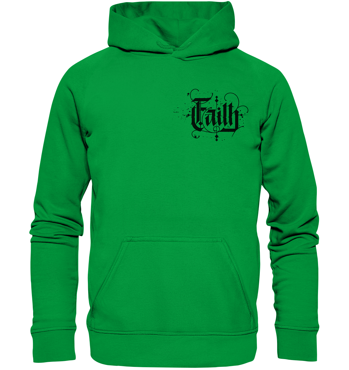 Black-Faith (Kalligraphie) - Unisex Hoodie