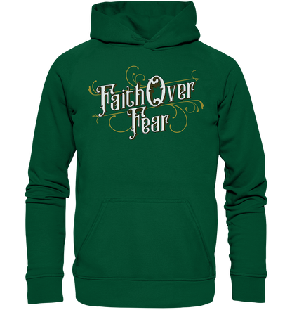 Faith Over Fear - Basic Hoodie