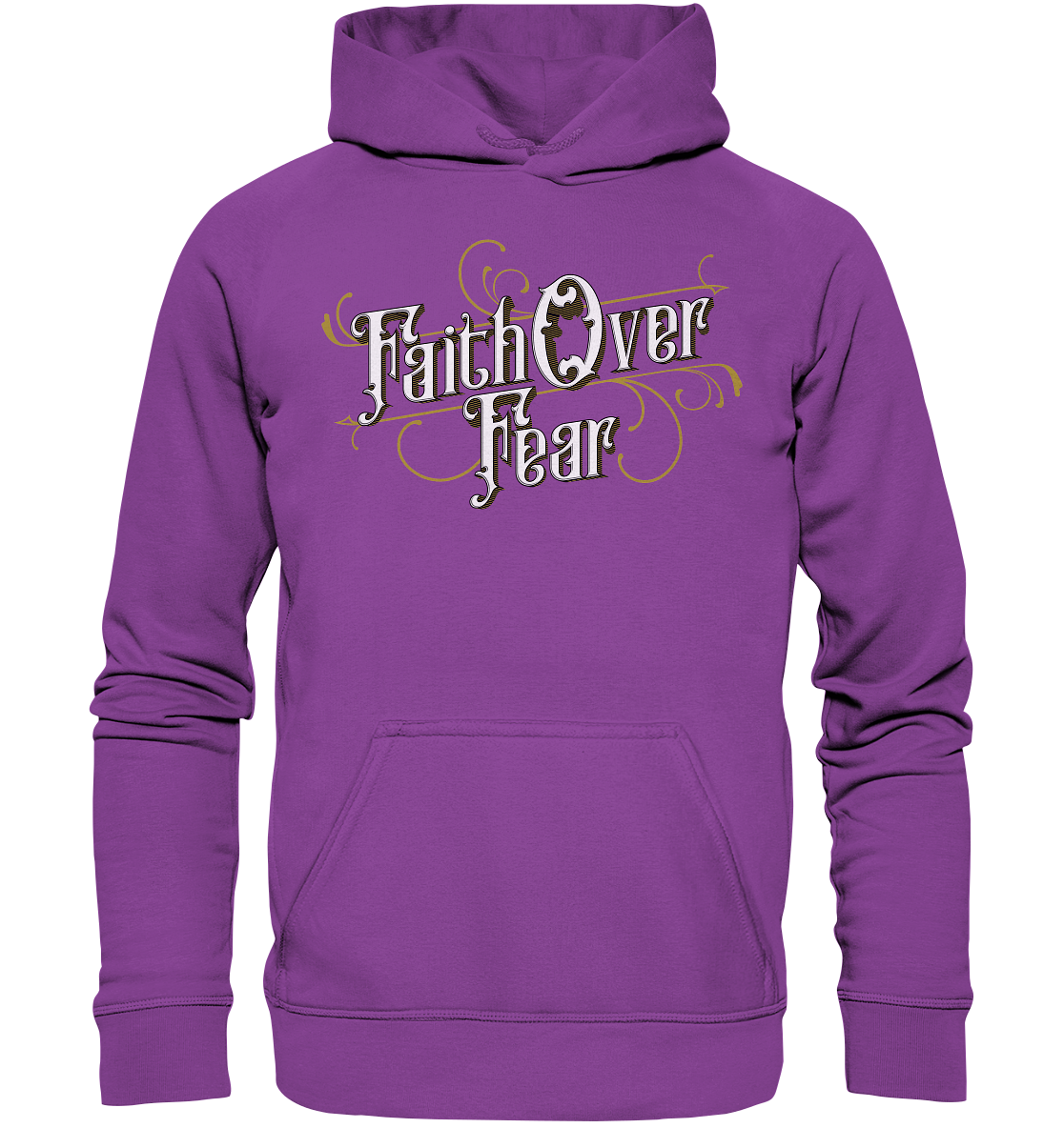 Faith Over Fear - Basic Hoodie
