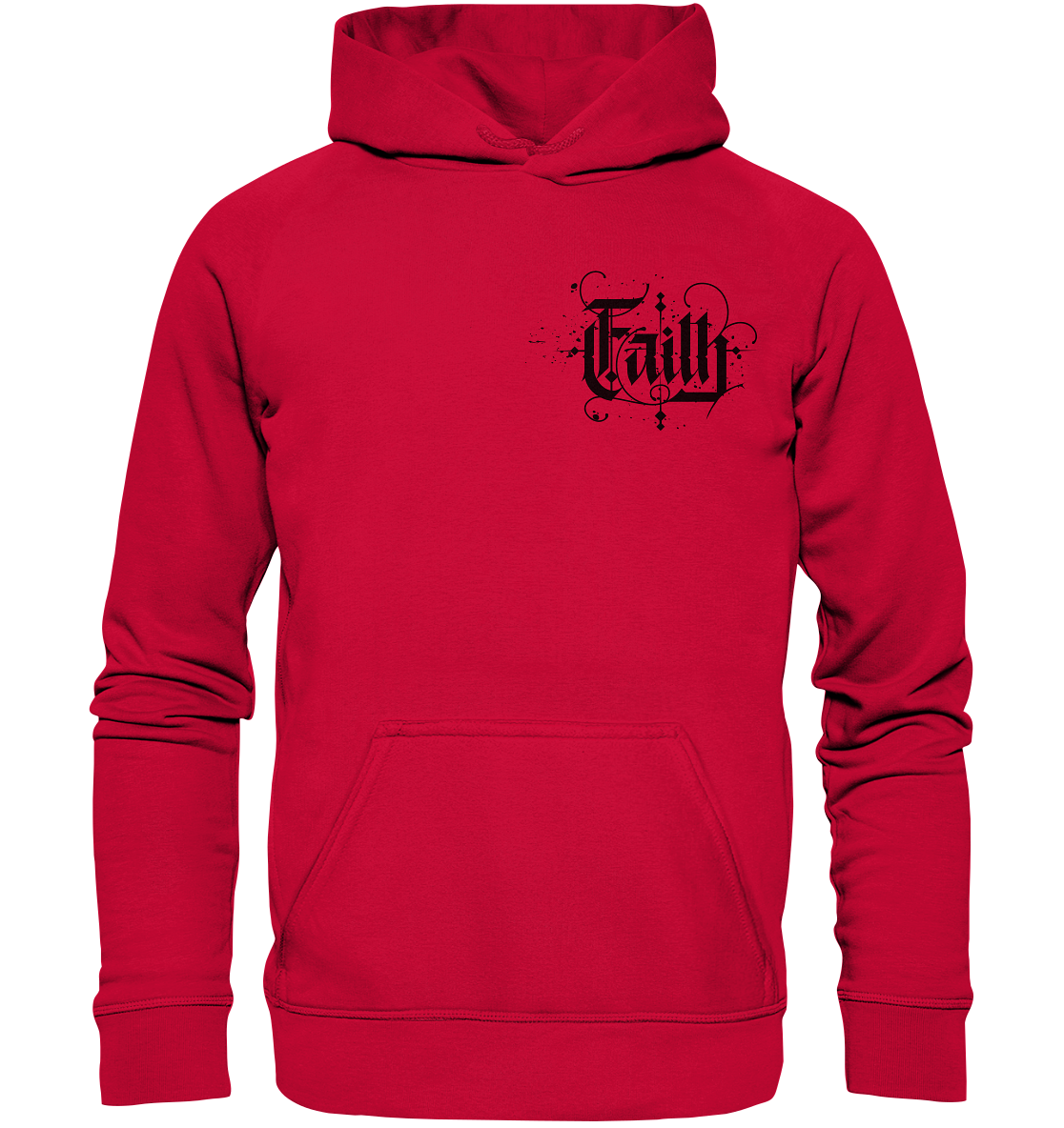 Black-Faith (Kalligraphie) - Unisex Hoodie