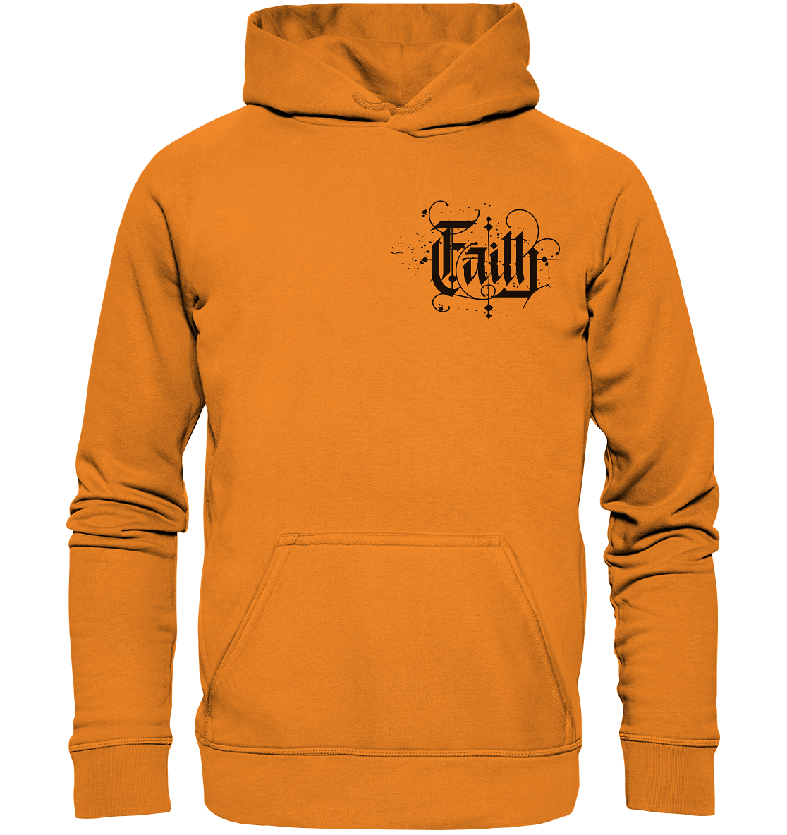 Black-Faith (Kalligraphie) - Unisex Hoodie