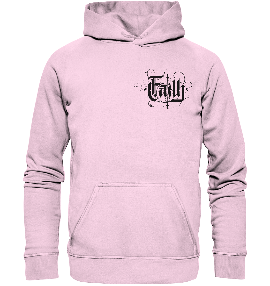 Black-Faith (Kalligraphie) - Unisex Hoodie