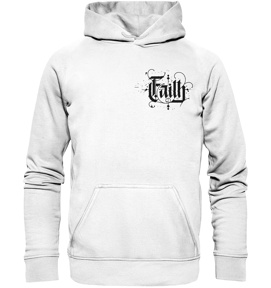 Black-Faith (Kalligraphie) - Unisex Hoodie