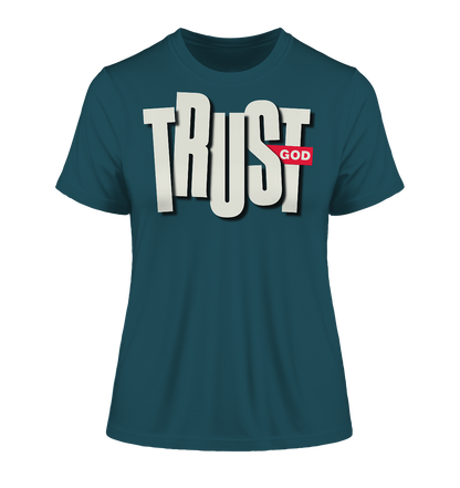 TRUST GOD - Damen Premium Shirt