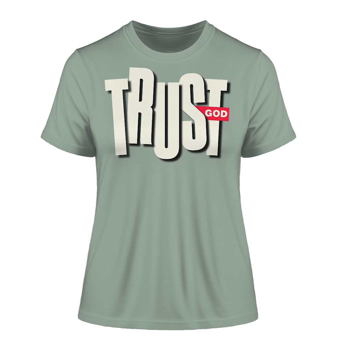 TRUST GOD - Damen Premium Shirt