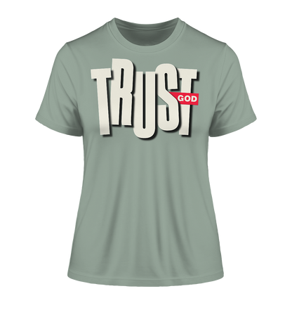 TRUST GOD - Damen Premium Shirt