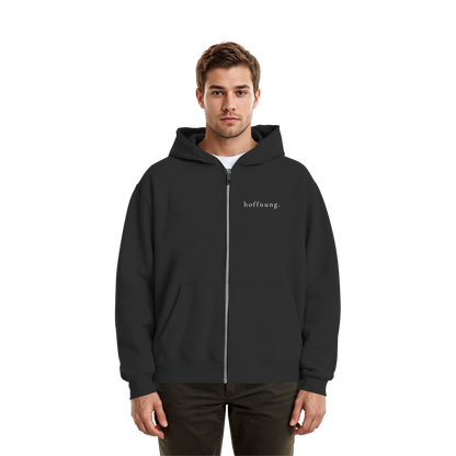 Die Hoffnung hat einen Namen - Jesus - Fluffy Boxcut Zipper