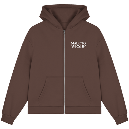 Made to Worship - Fluffy Boxcut Zipper