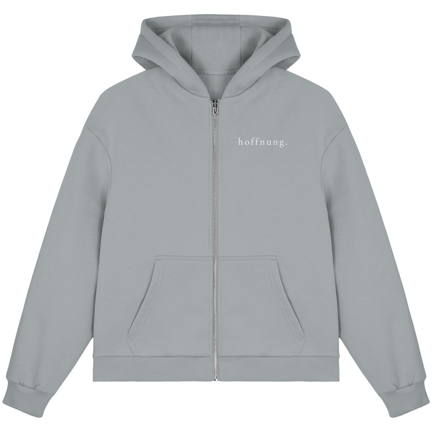 Die Hoffnung hat einen Namen - Jesus - Fluffy Boxcut Zipper