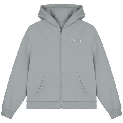 Die Hoffnung hat einen Namen - Jesus - Fluffy Boxcut Zipper