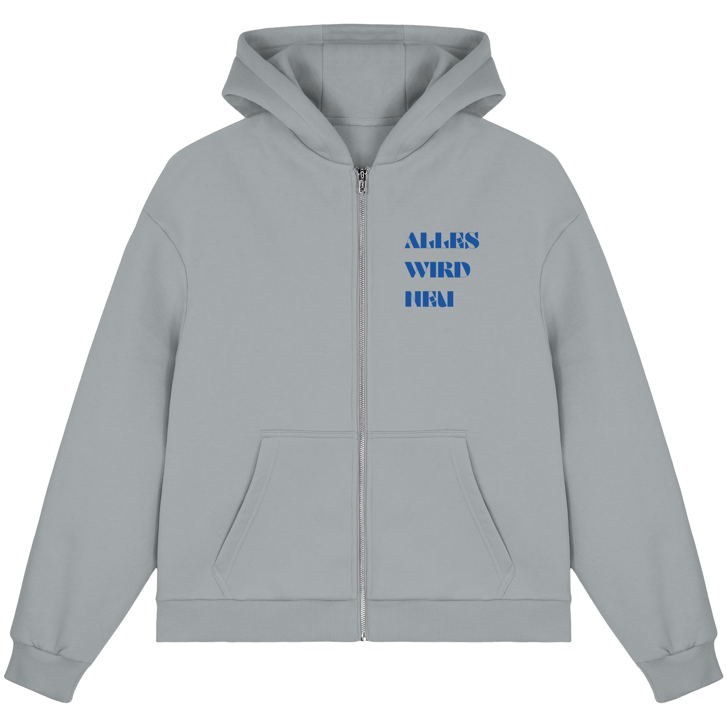 Alles wird neu - Fluffy Boxcut Zipper