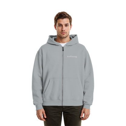 Die Hoffnung hat einen Namen - Jesus - Fluffy Boxcut Zipper