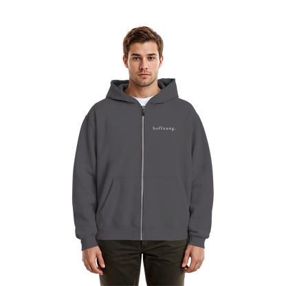 Die Hoffnung hat einen Namen - Jesus - Fluffy Boxcut Zipper