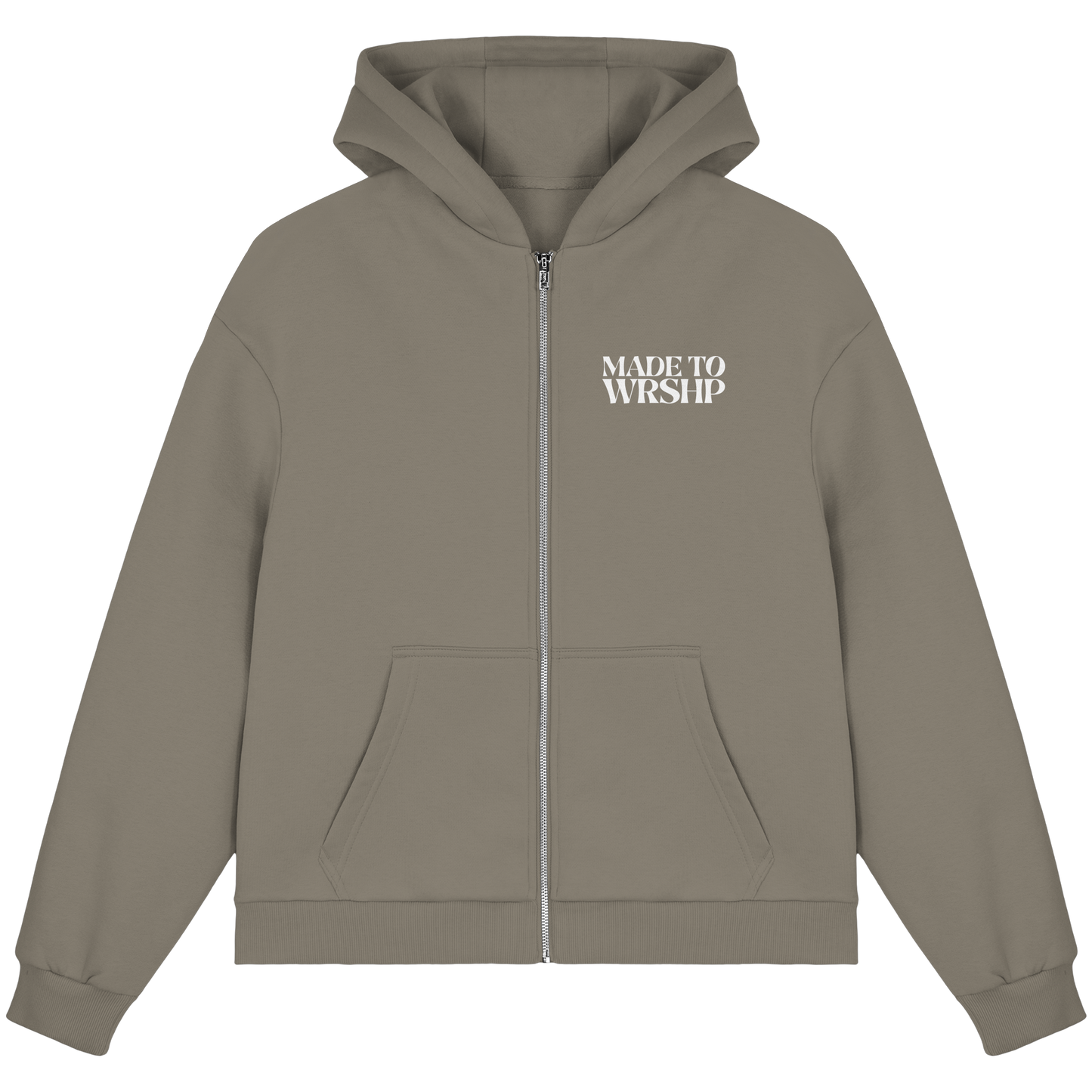 Made to Worship - Fluffy Boxcut Zipper