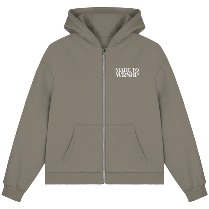 Made to Worship - Fluffy Boxcut Zipper