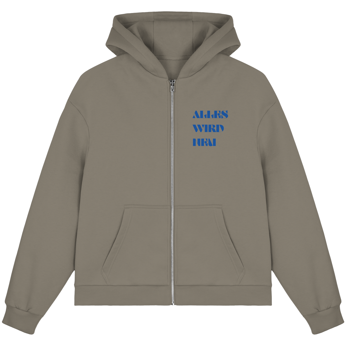 Alles wird neu - Fluffy Boxcut Zipper