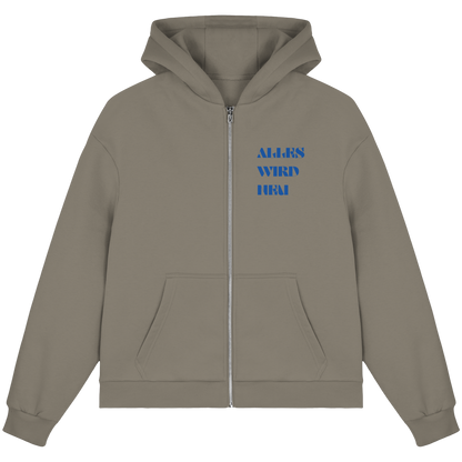 Alles wird neu - Fluffy Boxcut Zipper