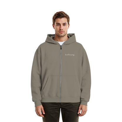 Die Hoffnung hat einen Namen - Jesus - Fluffy Boxcut Zipper