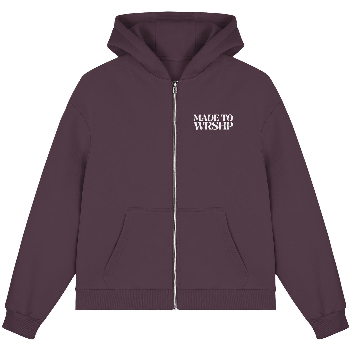 Made to Worship - Fluffy Boxcut Zipper